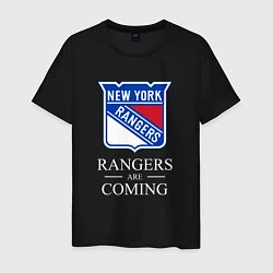 Мужская футболка Rangers are coming, Нью Йорк Рейнджерс, New York R