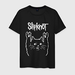 Мужская футболка Slipknot, Слипкнот Рок кот