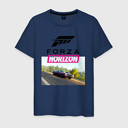 Мужская футболка Forza Horizon 5 Plymouth Barracuda