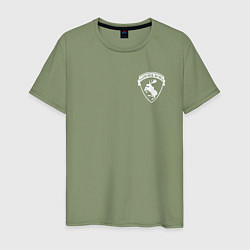 Мужская футболка VOLVO логотип лось