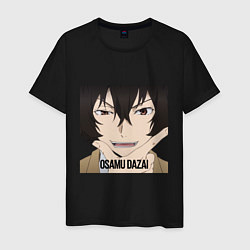 Мужская футболка Osamu Dazai - лицо