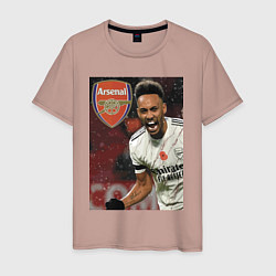 Мужская футболка Arsenal, Pierre-Emerick Aubameyang!
