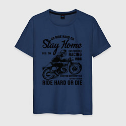 Мужская футболка Мотоцикл на заказ
