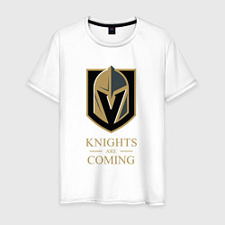 Мужская футболка Knights are coming , Вегас Голден Найтс , Vegas Go