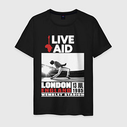 Мужская футболка QUEEN LIVE AID 1985