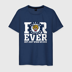 Мужская футболка Florida Panthers Флорида Пантерз FOREVER NOT JUST