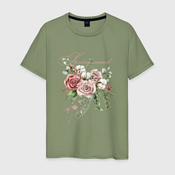 Мужская футболка Spring mood Flower