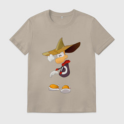 Мужская футболка Rayman в шляпе