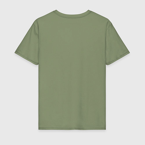 Мужская футболка Кабан с дубинкой / Авокадо – фото 2