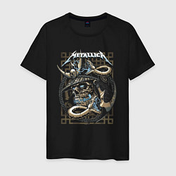 Мужская футболка Metallica Skull & Snake