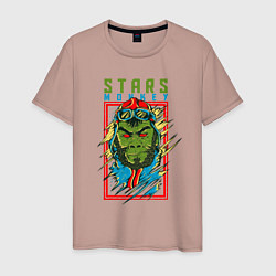 Мужская футболка Звёздная обезьяна
