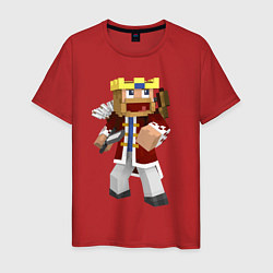 Мужская футболка Minecraft Warrior