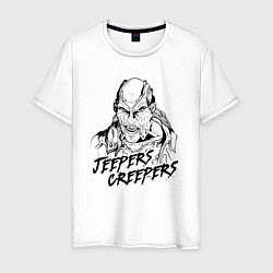Мужская футболка Line Jeepers Creepers