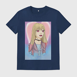 Мужская футболка Марин Китагава Эта фарфоровая кукла влюбилась