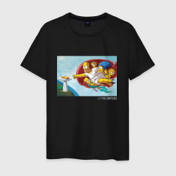 Мужская футболка Симпсоны Simpsons