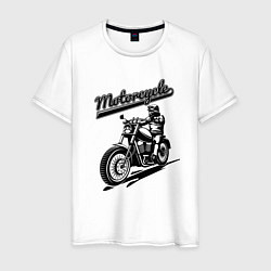 Мужская футболка Motorcycle Cool rider