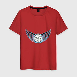 Мужская футболка Volleyball Wings