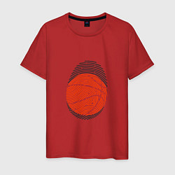 Мужская футболка Баскетбол - Отпечаток
