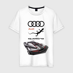 Мужская футболка Audi quattro Concept Design