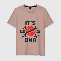 Мужская футболка ДНК - Баскетбол
