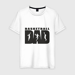 Мужская футболка Dad Basketball