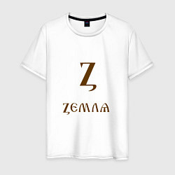 Мужская футболка Буква кириллицы Z- земля