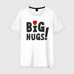 Мужская футболка Big hugs!