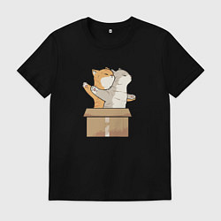 Футболка хлопковая мужская Catanic, цвет: черный