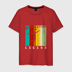 Мужская футболка Volleyball Color
