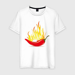 Мужская футболка Перец в огне