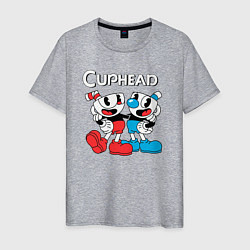 Мужская футболка Cuphead Чашечки