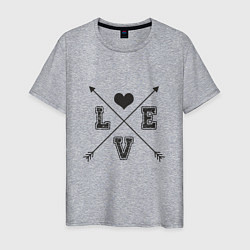 Мужская футболка Love Arrow