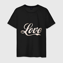 Мужская футболка Любовь - Love