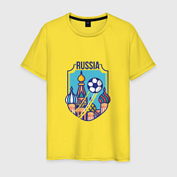 Мужская футболка Football - Russia