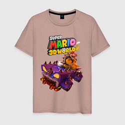 Мужская футболка Точило Боузера Super Mario 3D World