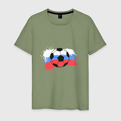 Мужская футболка Футбол - Россия