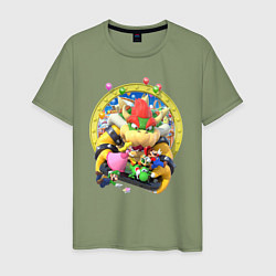 Мужская футболка Mario Party Team of heroes
