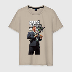 Мужская футболка GTA 5 Gangster