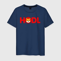 Мужская футболка HODL Shiba