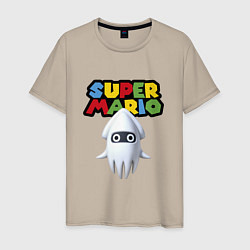 Мужская футболка Blooper Super Mario Nintendo Video game