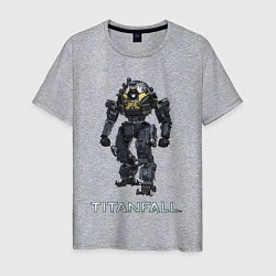 Мужская футболка TITANFALL ROBOT ART титанфолл