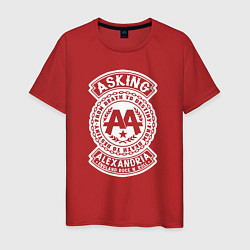 Мужская футболка Asking alexandria metal