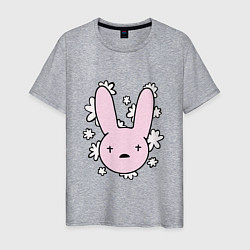Мужская футболка Bad Bunny Floral Bunny