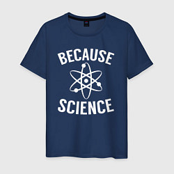 Мужская футболка Atomic Heart: Because Science