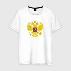 Мужская футболка Герб россии