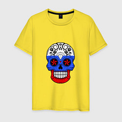Мужская футболка Russian Skull