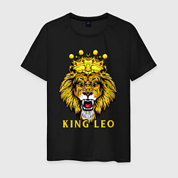 Мужская футболка KING LEO Король Лев