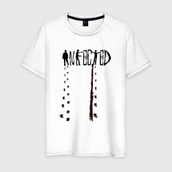 Мужская футболка Infected zombie