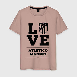 Мужская футболка Atletico Madrid Love Классика