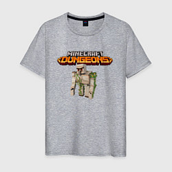 Мужская футболка Minecraft Iron Golem Video game
